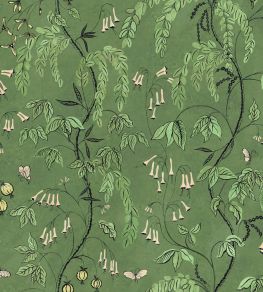 Ottilia Wallpaper by Sandberg Green