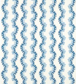 Oxbow Fabric by Sanderson Indigo