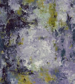 Oxidize Fabric by Arley House Purple / Moss
