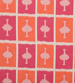 Ozone Fabric by Christopher Farr Cloth Hot Pink