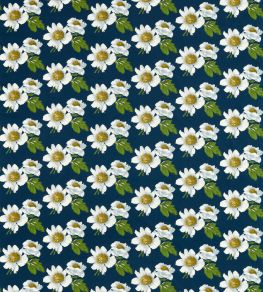 Paeonia Fabric by Harlequin Azurite / Meadow / Nectar
