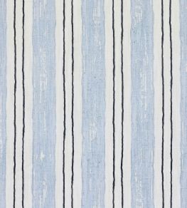 Painter's Stripe Fabric by Barneby Gates Blue