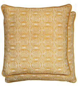 Pali Pillow 20 x 20" by William Yeoward Ochre
