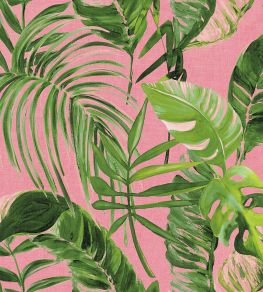 Palmera Wallpaper by Ohpopsi Fuchsia