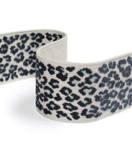 Panthera Braid Trim by James Hare Moonlit Blue