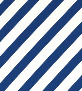 Paper Straw Stripe Fabric by Harlequin Lapis