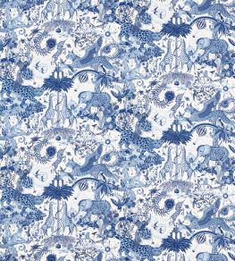 Paradise Lost Fabric by Clarke & Clarke Ink