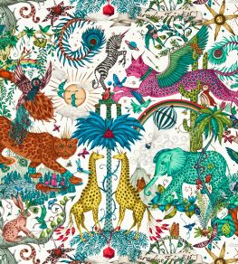 Paradise Lost Wallpaper by Clarke & Clarke Ivory