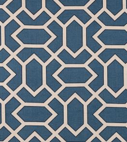 Paravento Fabric by Vanderhurd Azul/Champignon