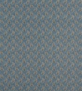 Patola Paisley Fabric by GP & J Baker Blue