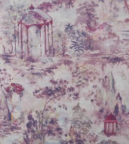 Pavilion Wallpaper by 1838 Wallcoverings Rose