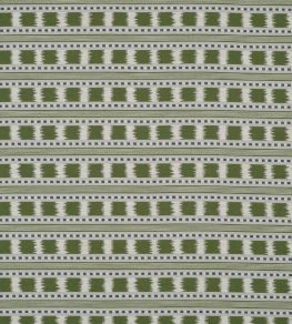 Paxton Fabric by James Hare Blue/Green