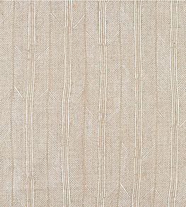 Peacock Fabric by Christopher Farr Cloth White