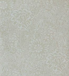 Peony Garden Wallpaper by 1838 Wallcoverings Ivory