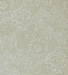 Peony Garden Wallpaper by 1838 Wallcoverings Natural