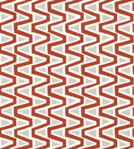 Perception Wallpaper by Harlequin Brazillian Rosewood / Temple Grey / New Beginnings