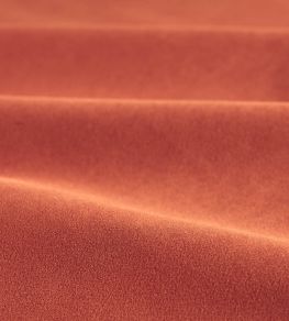 Performance Velvet Fabric by Harlequin Rust