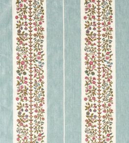 Pergola Embroidery Fabric by Sanderson Mineral Blue