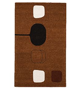 Permutation by William Scott Rug by CF Editions Brown