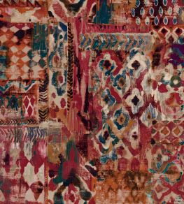 Persia Fabric by Arley House Merlot