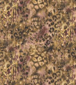 Persian Leopard Fabric by Arley House Antique Gold
