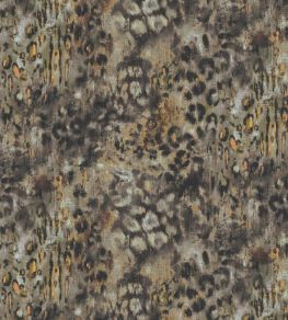 Persian Leopard Fabric by Arley House Ash Grey