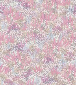 Petite Fleur Wallpaper by Cole & Son Cerise & Eau De Nil
