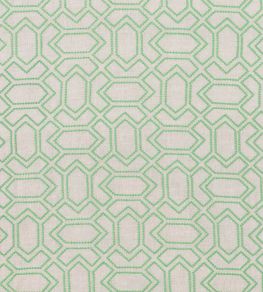 Petite Paravento Fabric by Vanderhurd Verde/Natural