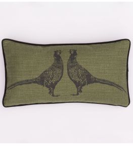 Pheasant Pillow 10 x 18" by Barneby Gates Camo Green