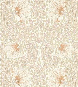 Pimpernel Wallpaper by Morris & Co Cochineal Pink