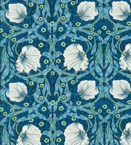 Pimpernel Fabric by Morris & Co Midnight/Opal