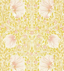 Pimpernel Wallpaper by Morris & Co Sunflower / Pink