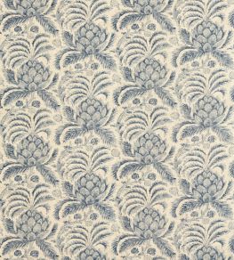 Pina de Indes Fabric by Zoffany Indigo