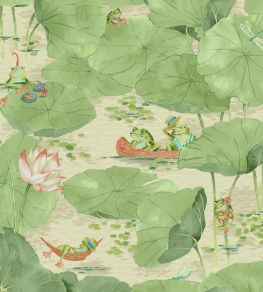 Pond Life Wallpaper by Brand McKenzie Willow