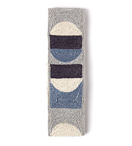 Pop Art Border Trim by Christopher Farr Cloth Indigo