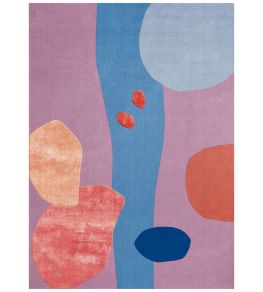Poppy Kalas Secret Garden Rug by Layered Purple