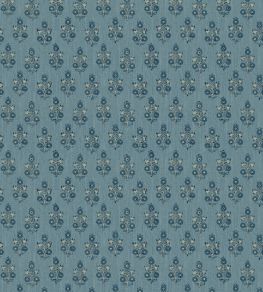 Poppy Sprig Wallpaper by GP & J Baker Blue