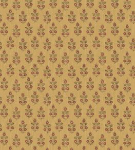 Poppy Sprig Wallpaper by GP & J Baker Ochre