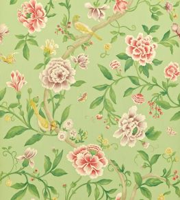 Porcelain Garden Wallpaper by Sanderson Rose/Fennel