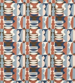 Pot Shop Fabric by Harlequin Rose/Pacific