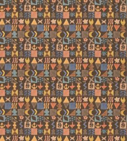 Potato Print Fabric by GP & J Baker Chocolate