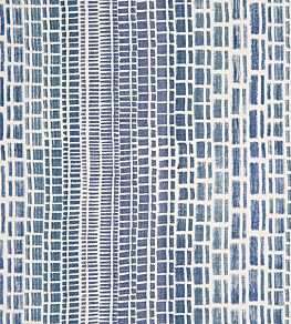 Prism Fabric by Christopher Farr Cloth Indigo