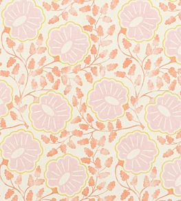 Punch Paisley Wallpaper by Christopher Farr Cloth Guava