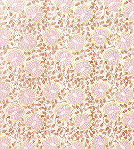 Punch Paisley Fabric by Christopher Farr Cloth Peach