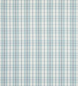 Purbeck Check Fabric by Baker Lifestyle Aqua
