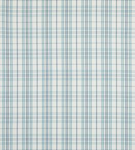 Purbeck Check Fabric by Baker Lifestyle Aqua