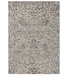 Pure Strawberry Thief Rug by Morris & Co Ink