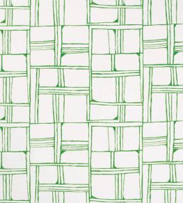 Quadrant Fabric by Christopher Farr Cloth Green
