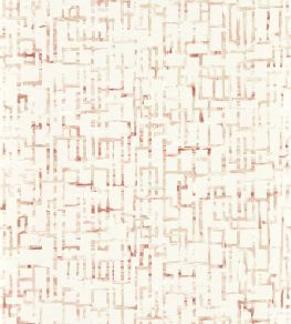 Quadrata Wallpaper by Clarke & Clarke Blush