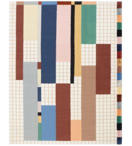 Raag Rectangular Grid 1 Rug by cc-tapis Standard